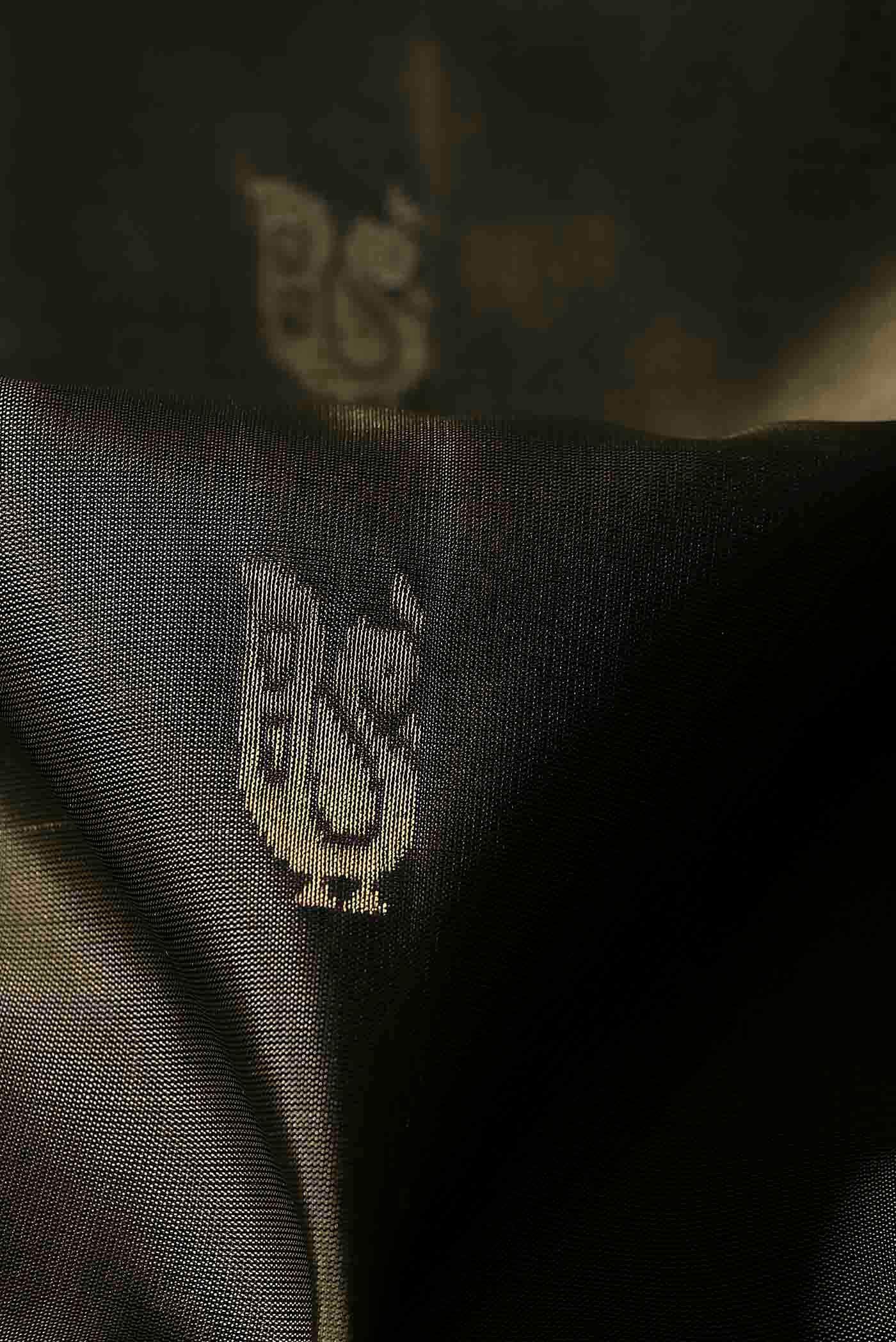 Brown Uppada Silk Saree