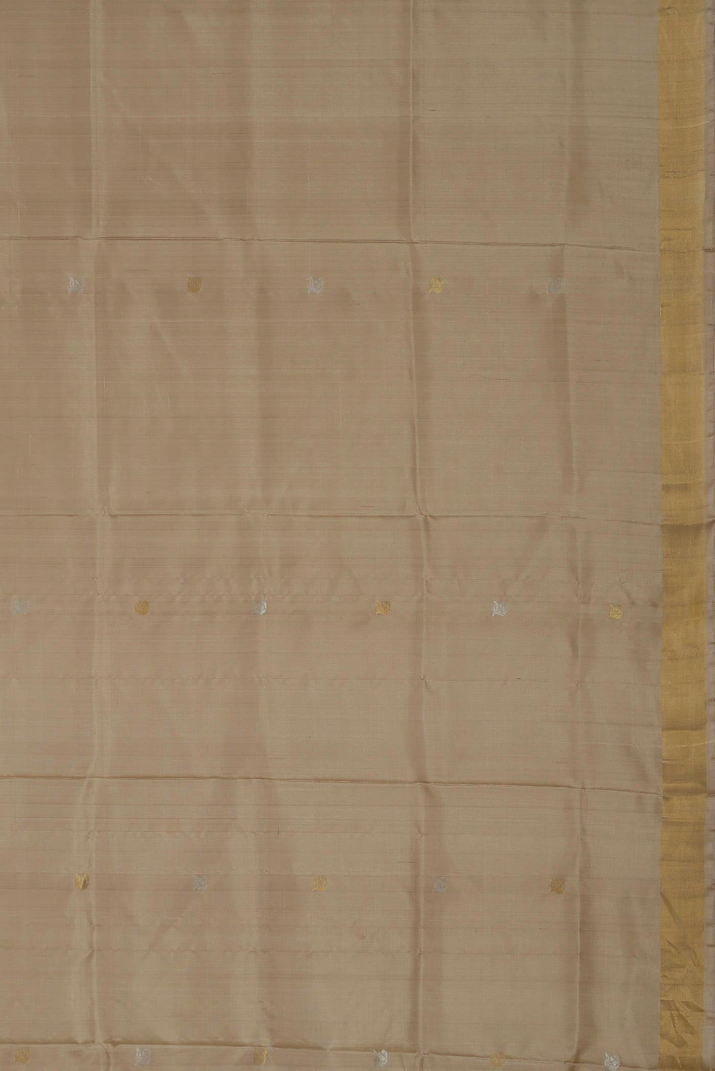Beige Uppada Silk Saree