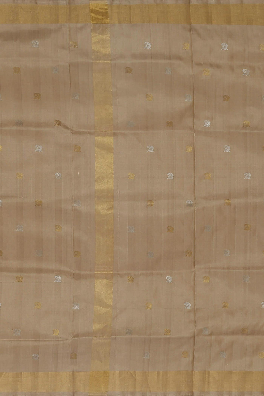 Beige Uppada Silk Saree