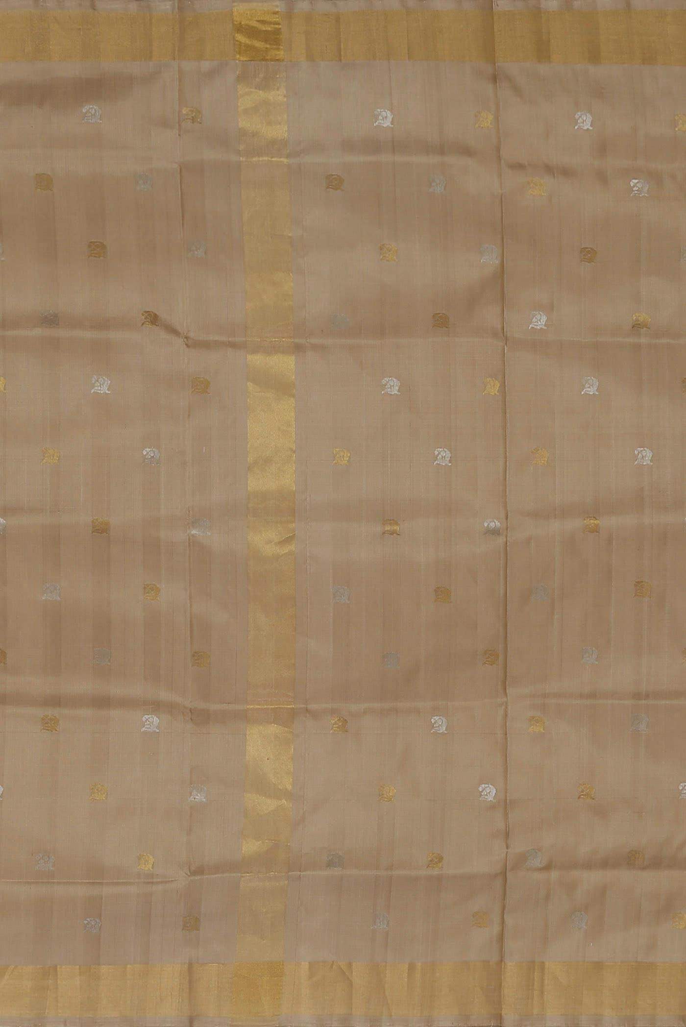 Beige Uppada Silk Saree