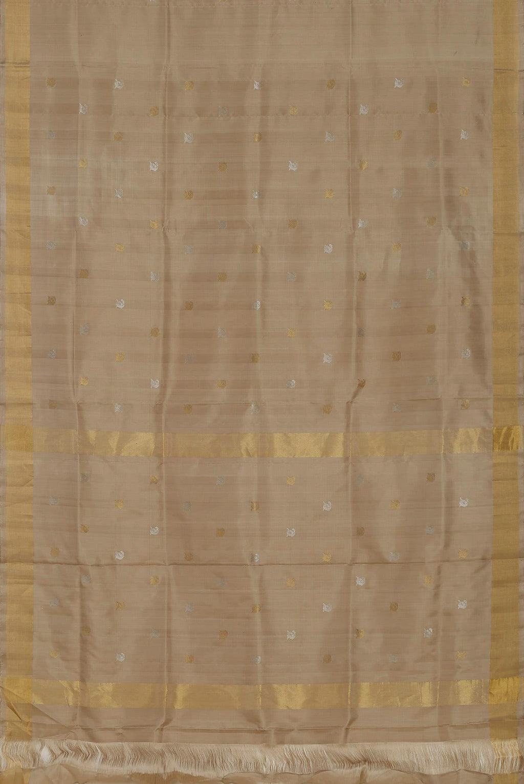 Beige Uppada Silk Saree