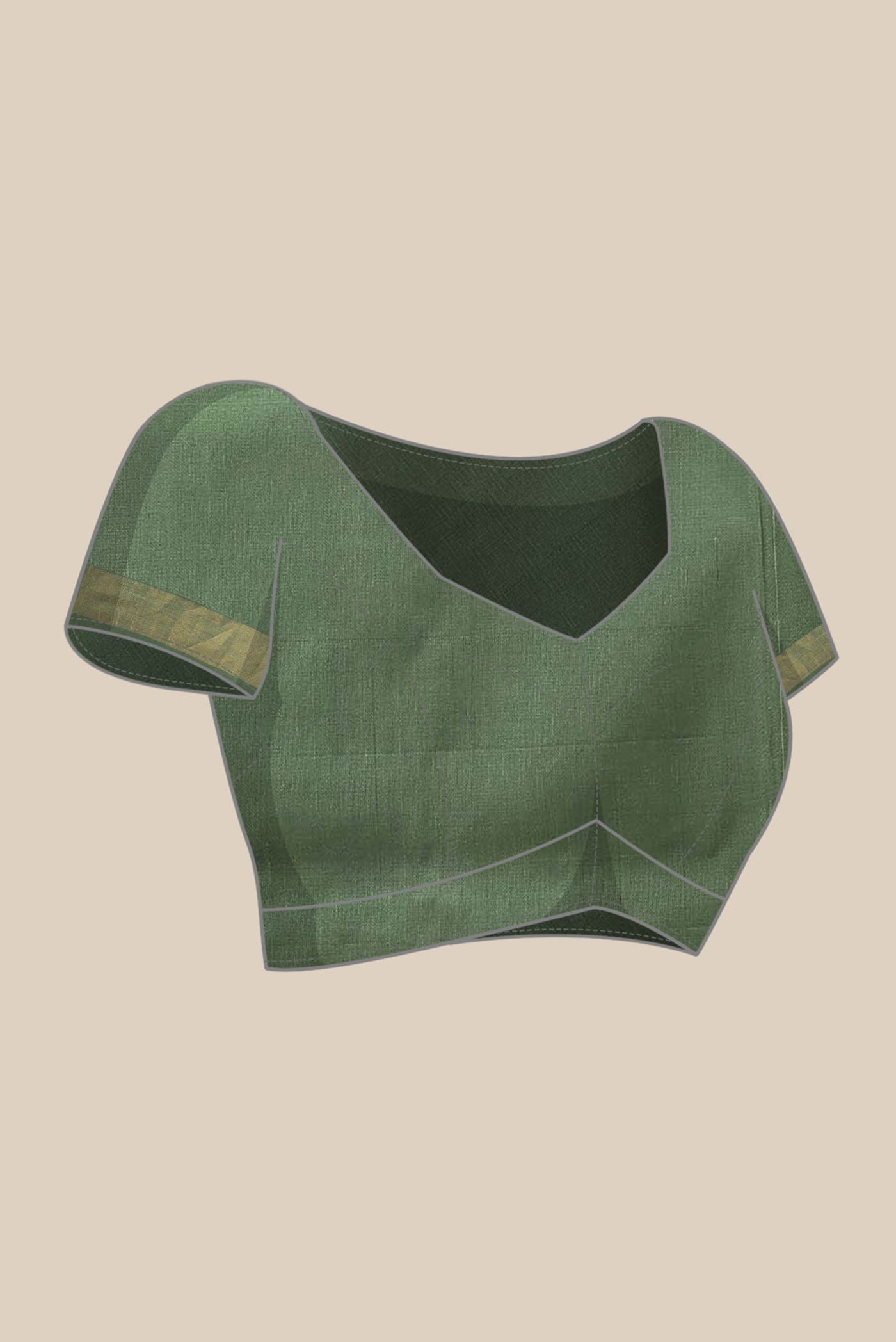 Green Uppada Silk Saree