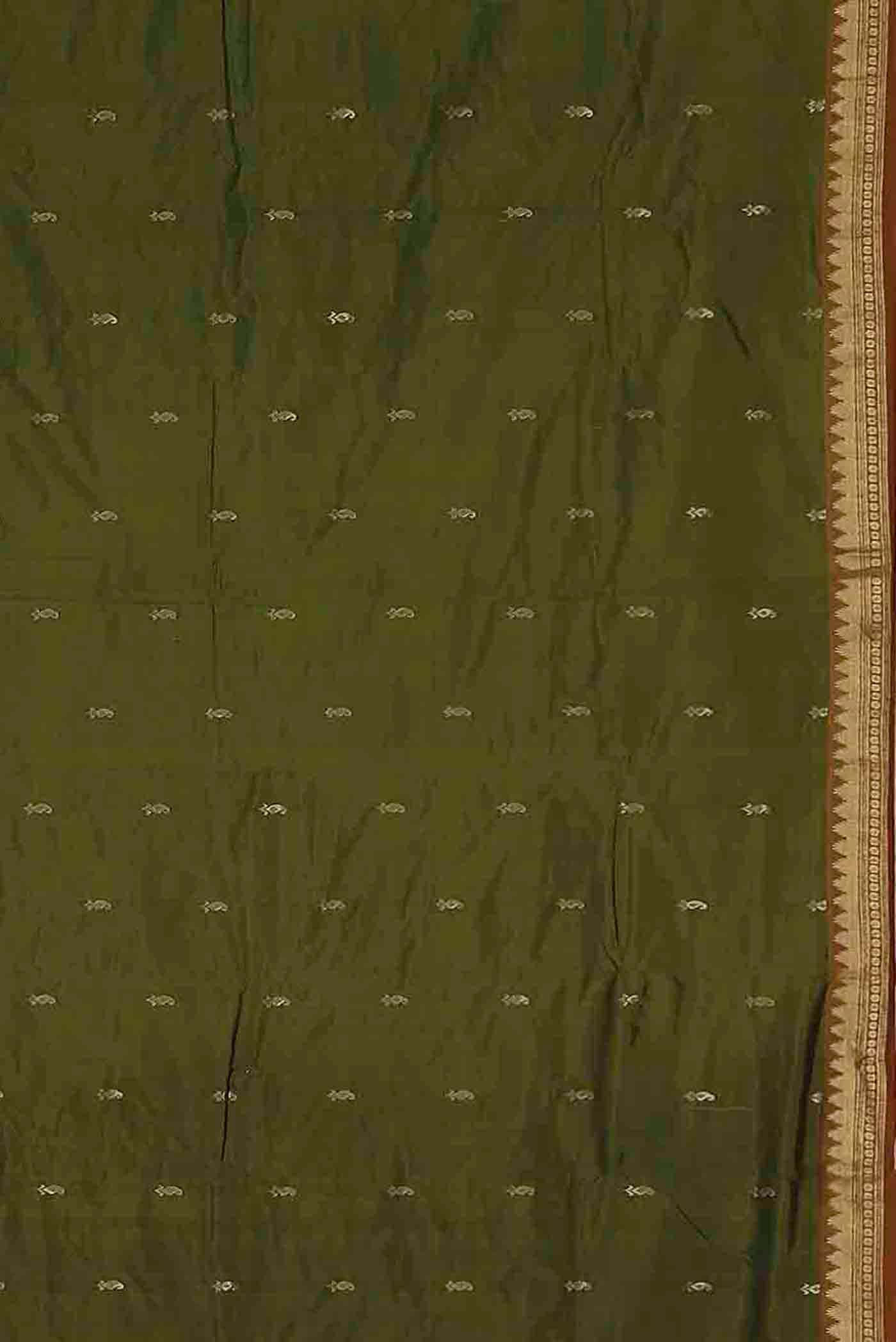 Green Bangalore Silk Saree
