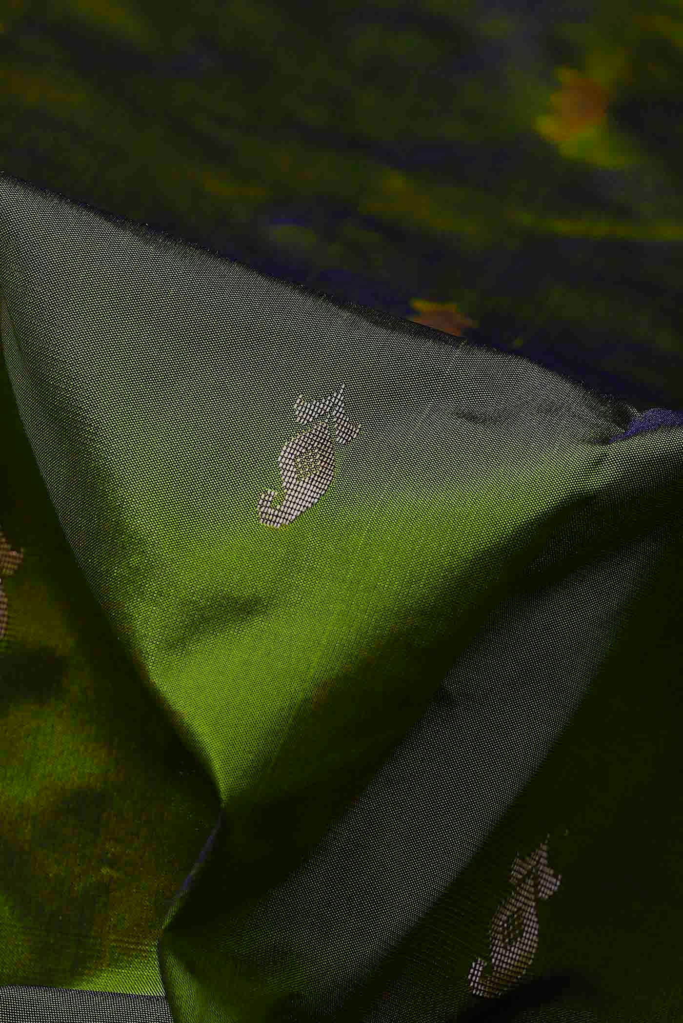 Green Bangalore Silk Saree