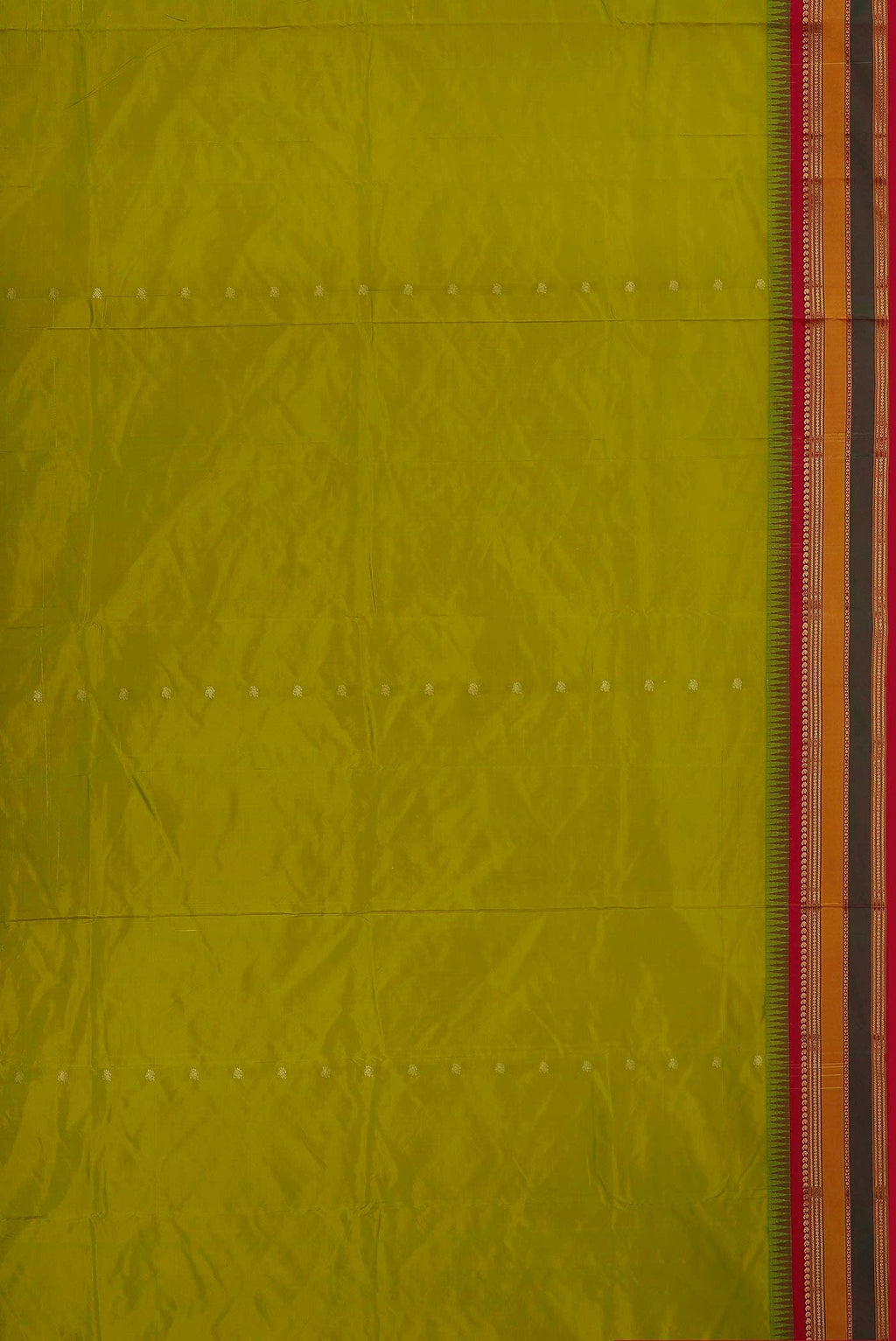 Green Blended Bangalore Silk Saree