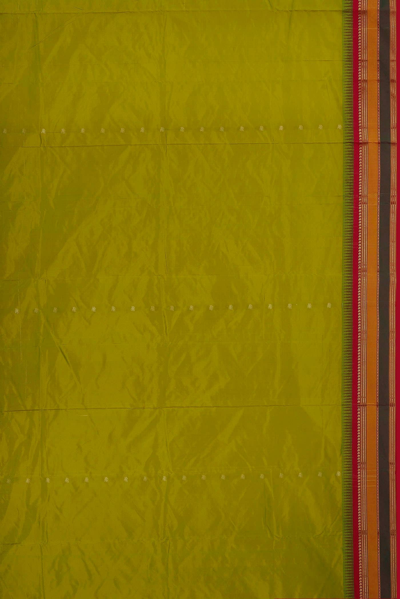 Green Blended Bangalore Silk Saree