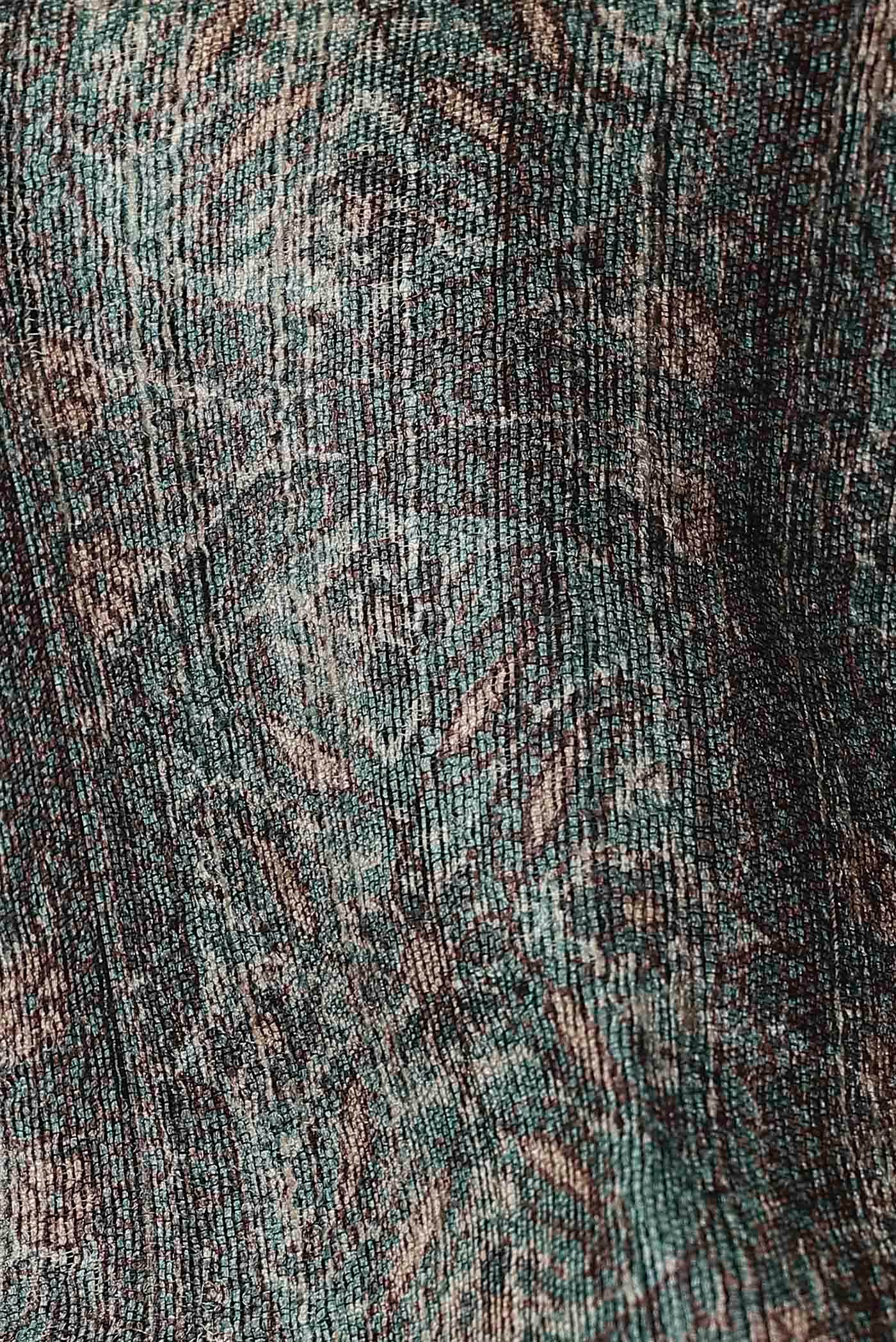 Green Bhagalpuri Tussar Silk Saree