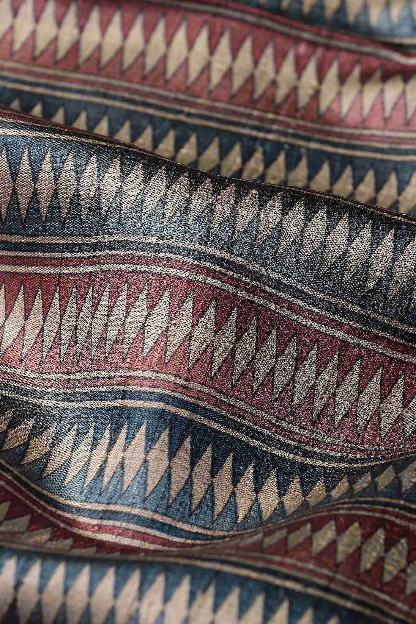 Multi Bhagalpuri Tussar Silk Saree