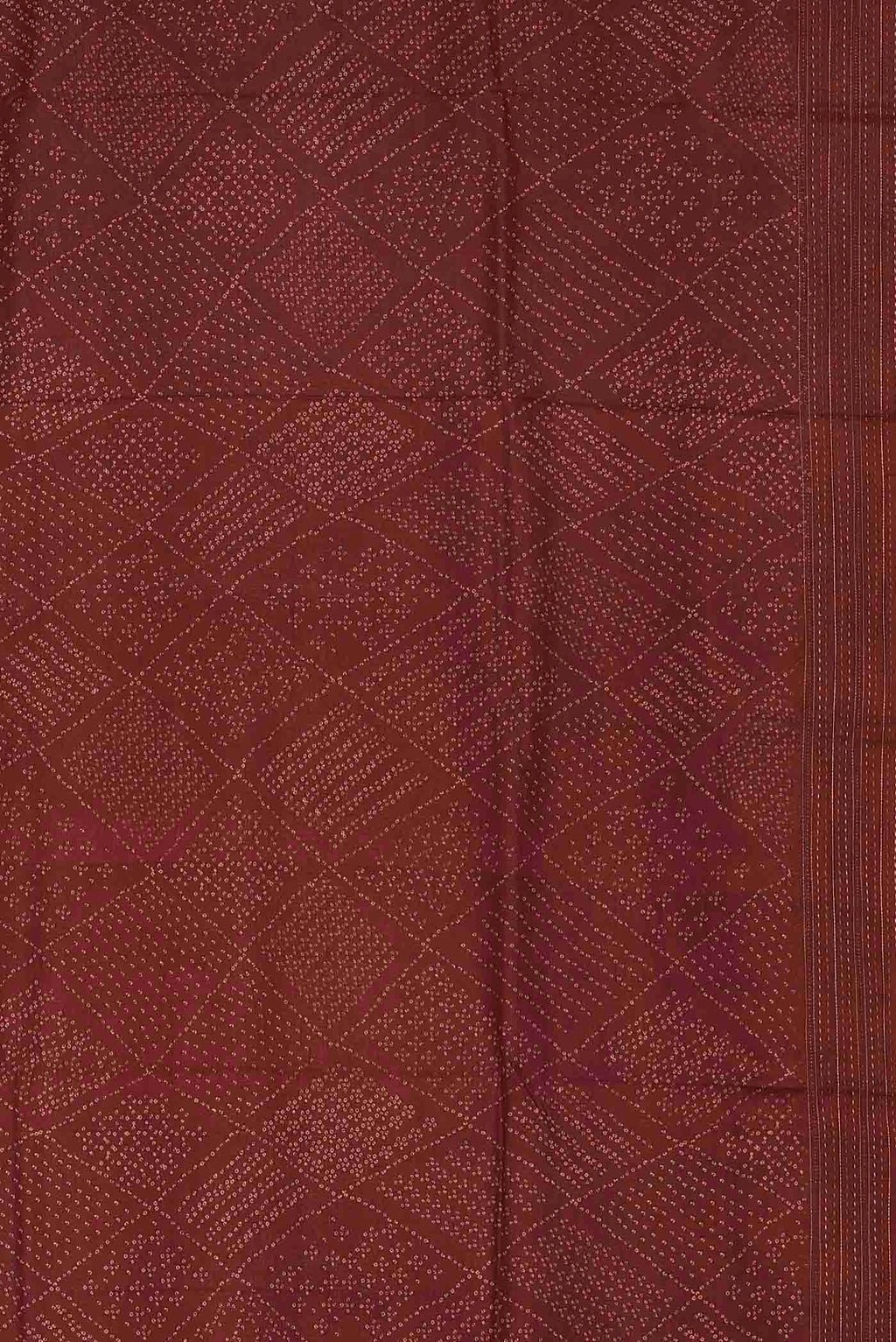 Red Bhagalpuri Tussar Silk Saree