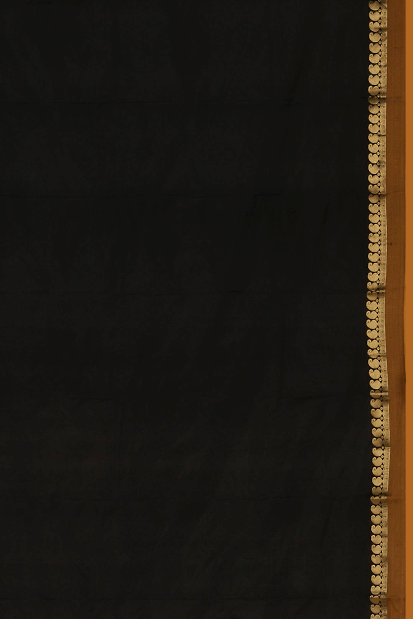 Black Bangalore Silk Saree