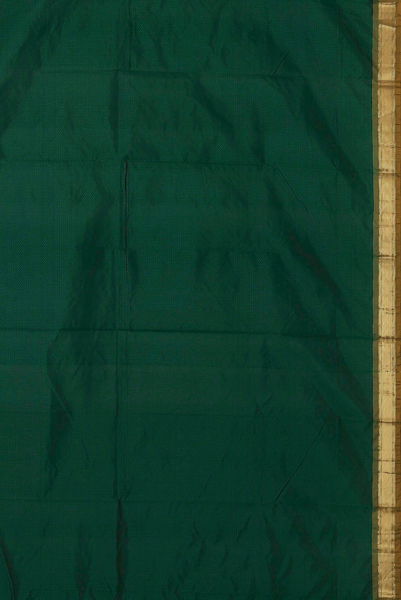Green Blended Bangalore Silk Saree