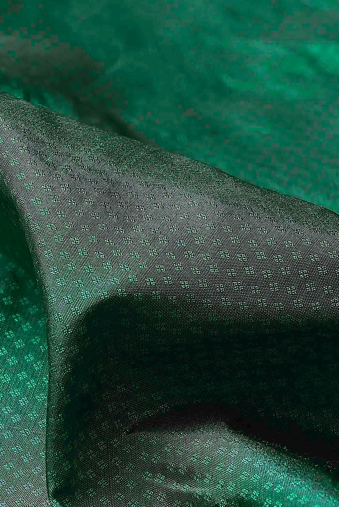 Green Blended Bangalore Silk Saree