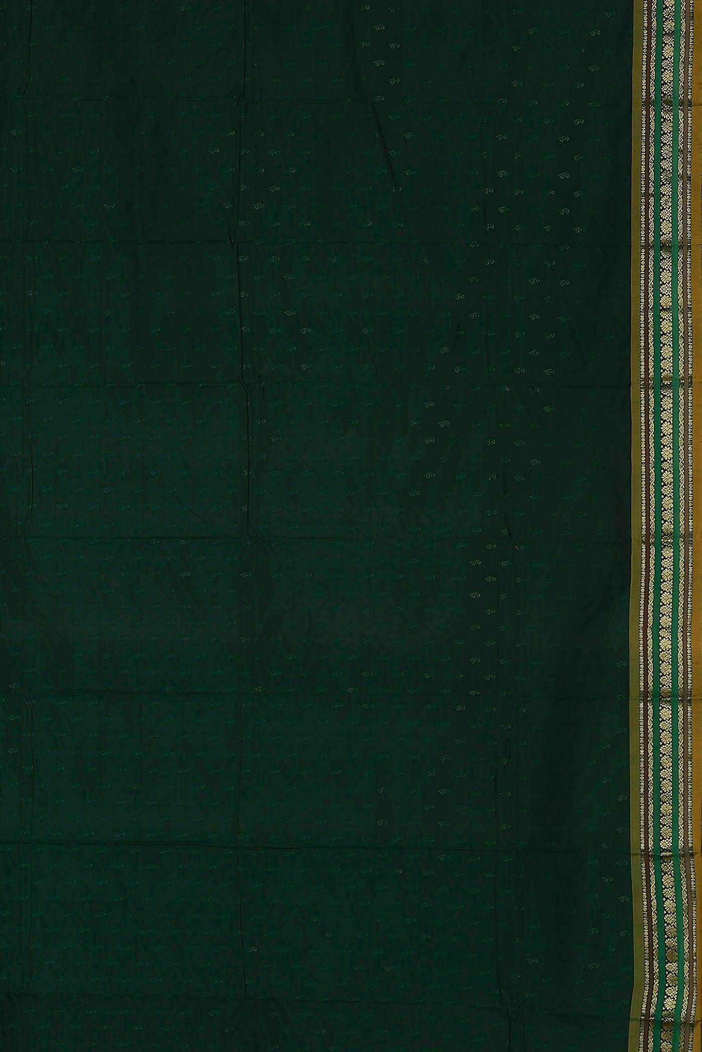 Green Blended Bangalore Silk Saree