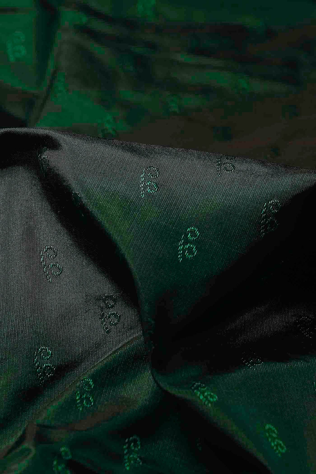 Green Blended Bangalore Silk Saree