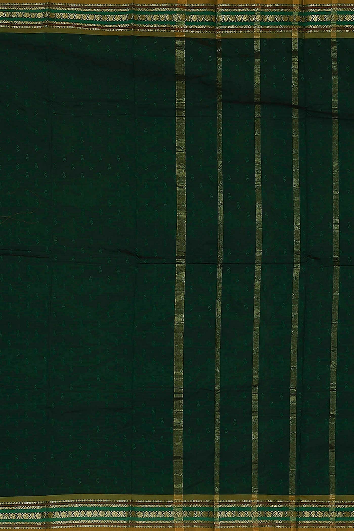 Green Blended Bangalore Silk Saree