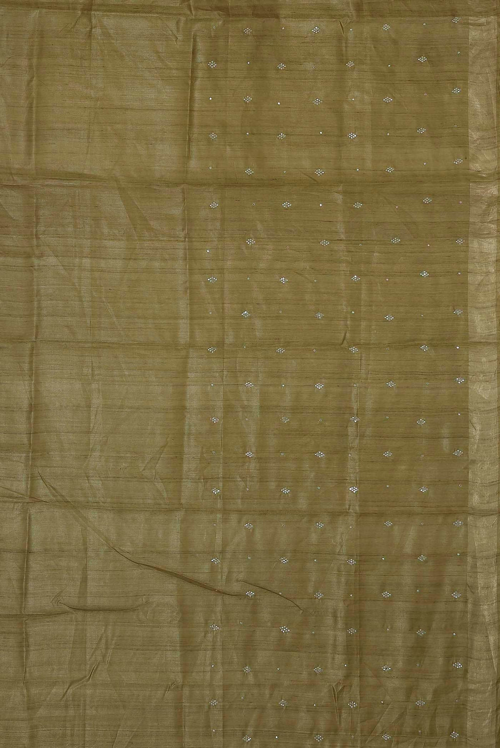 Green Bhagalpuri Tussar Silk Saree