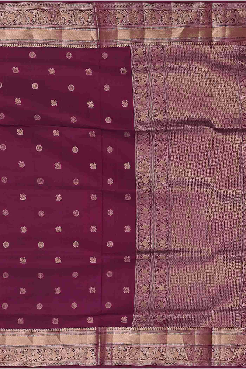 Purple Soft Silk Saree
