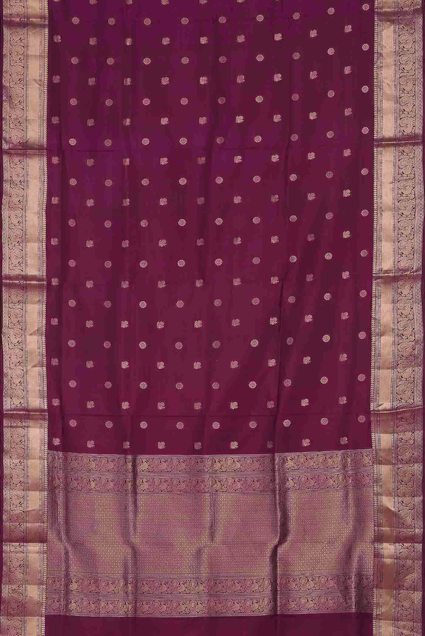 Purple Soft Silk Saree