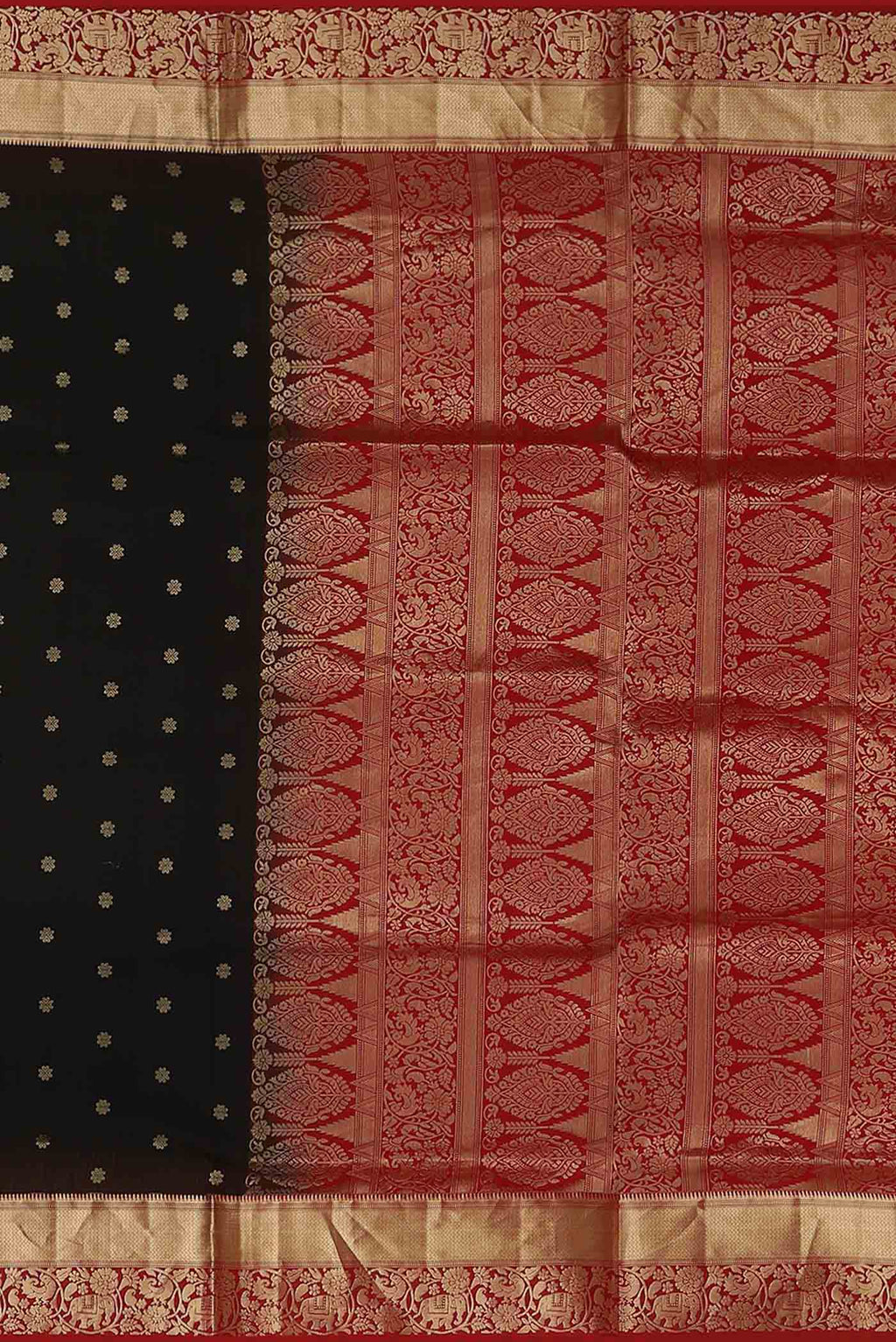 Black Soft Silk Saree