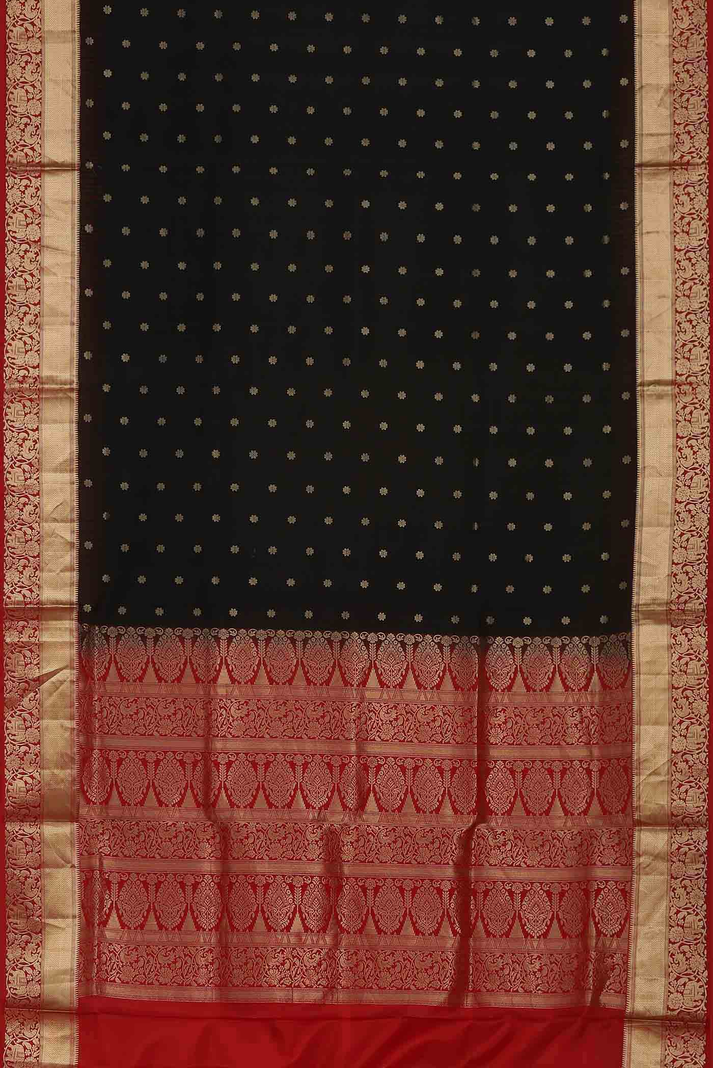 Black Soft Silk Saree
