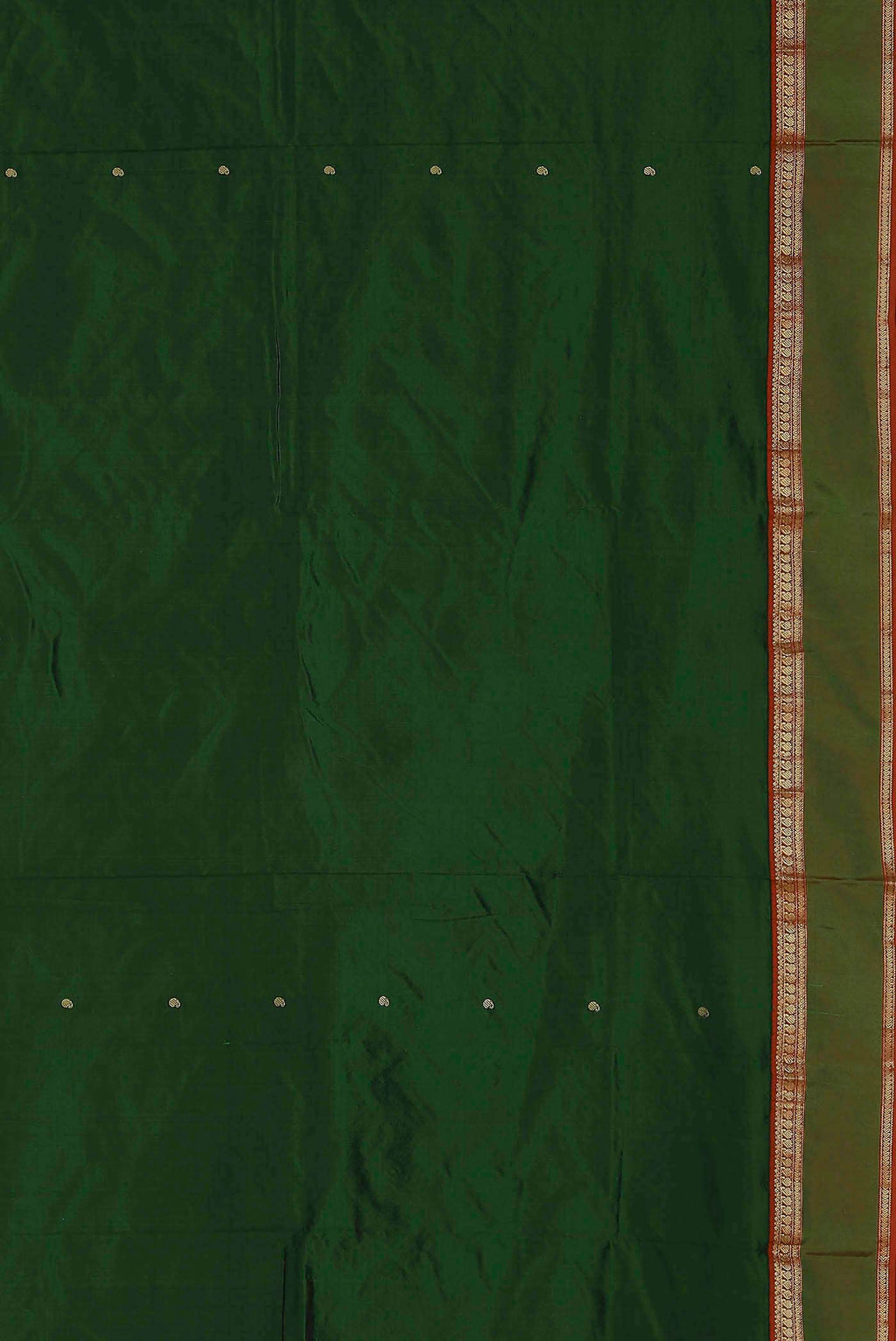Green Blended Bangalore Silk Saree