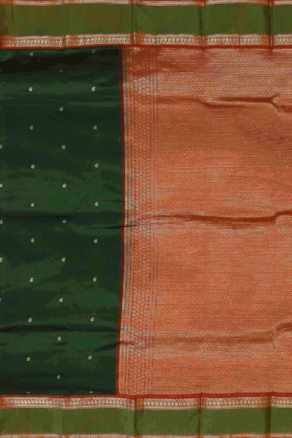 Green Blended Bangalore Silk Saree