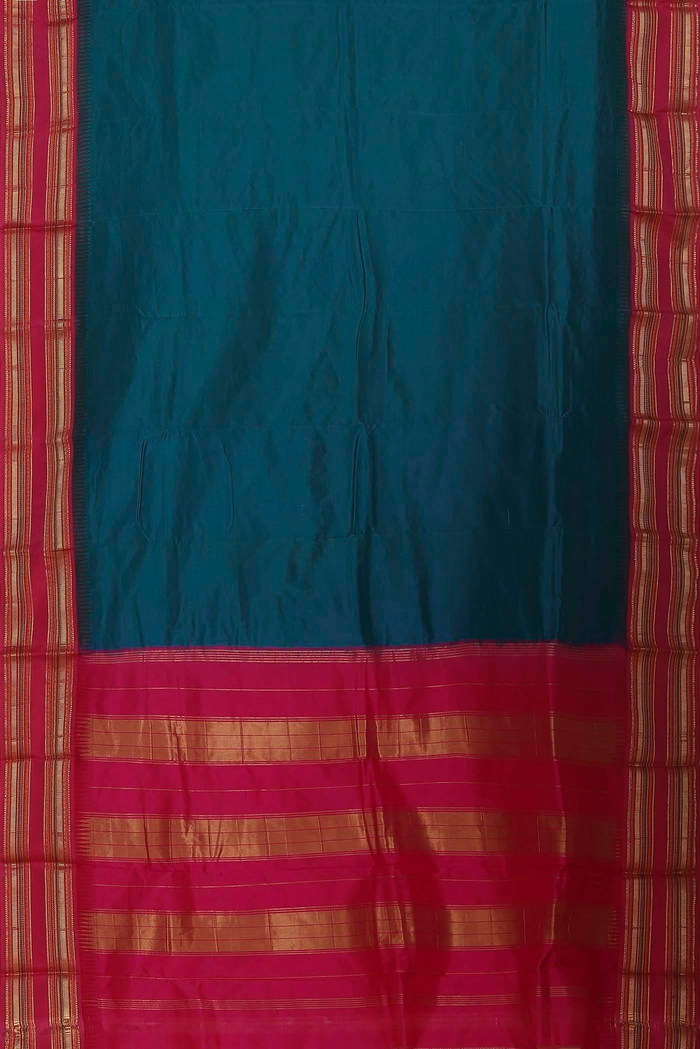 Blue Bangalore Silk Saree