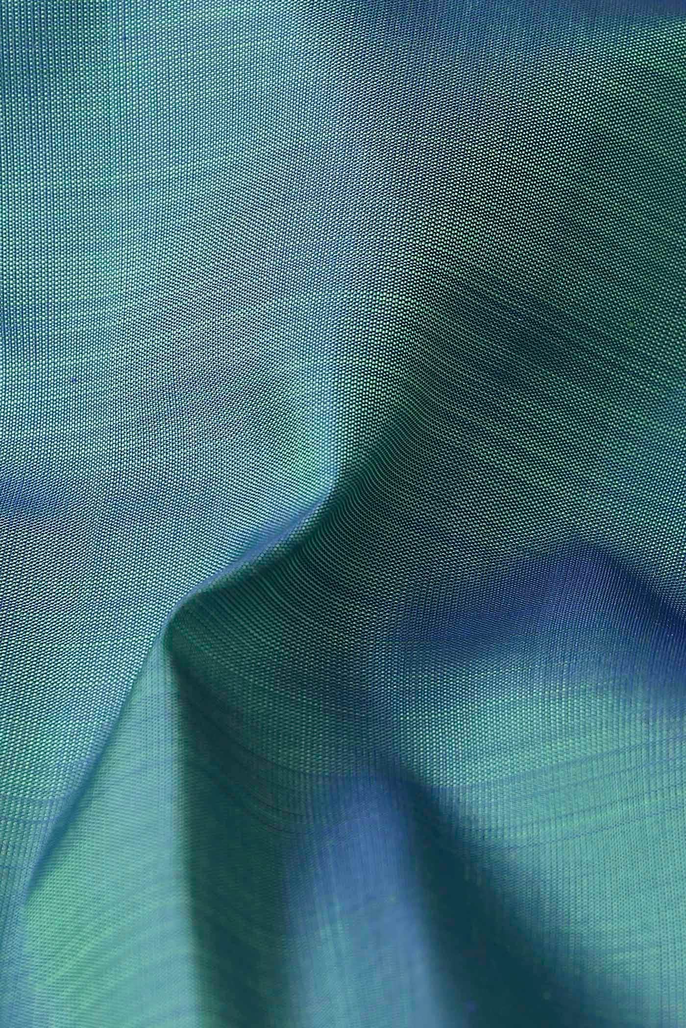 Blue Kanchipuram Silk Saree