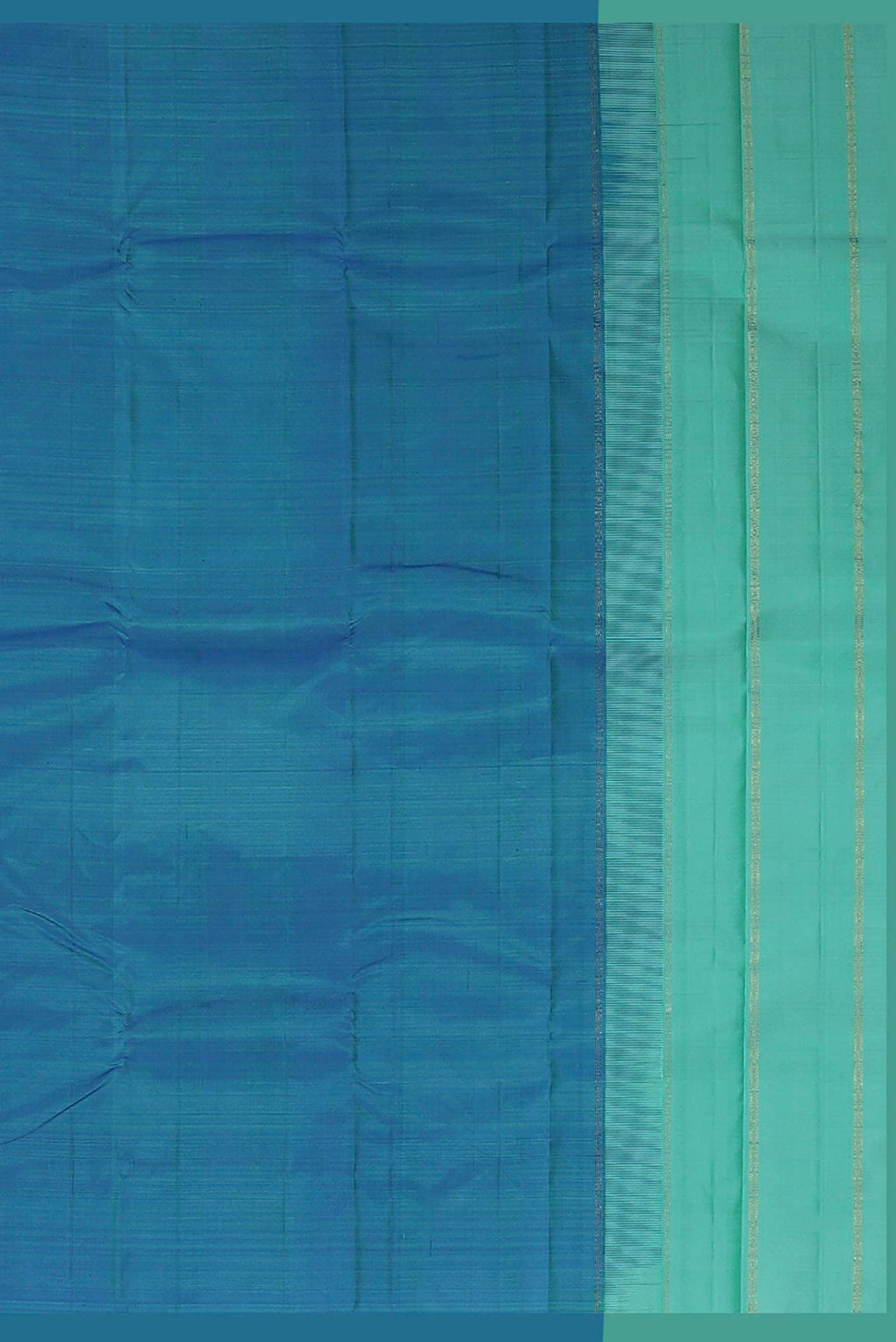 Blue Kanchipuram Silk Saree