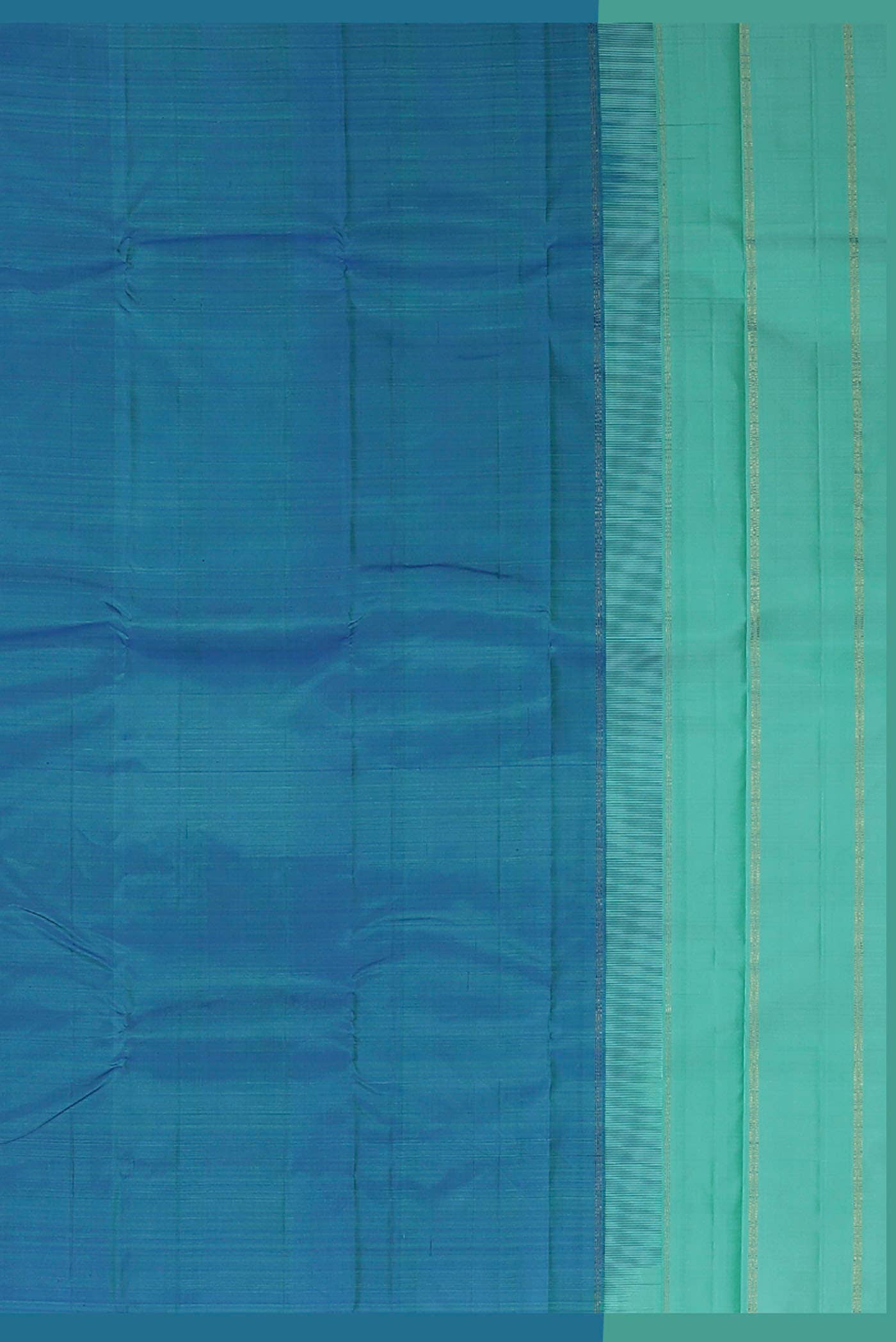 Blue Kanchipuram Silk Saree
