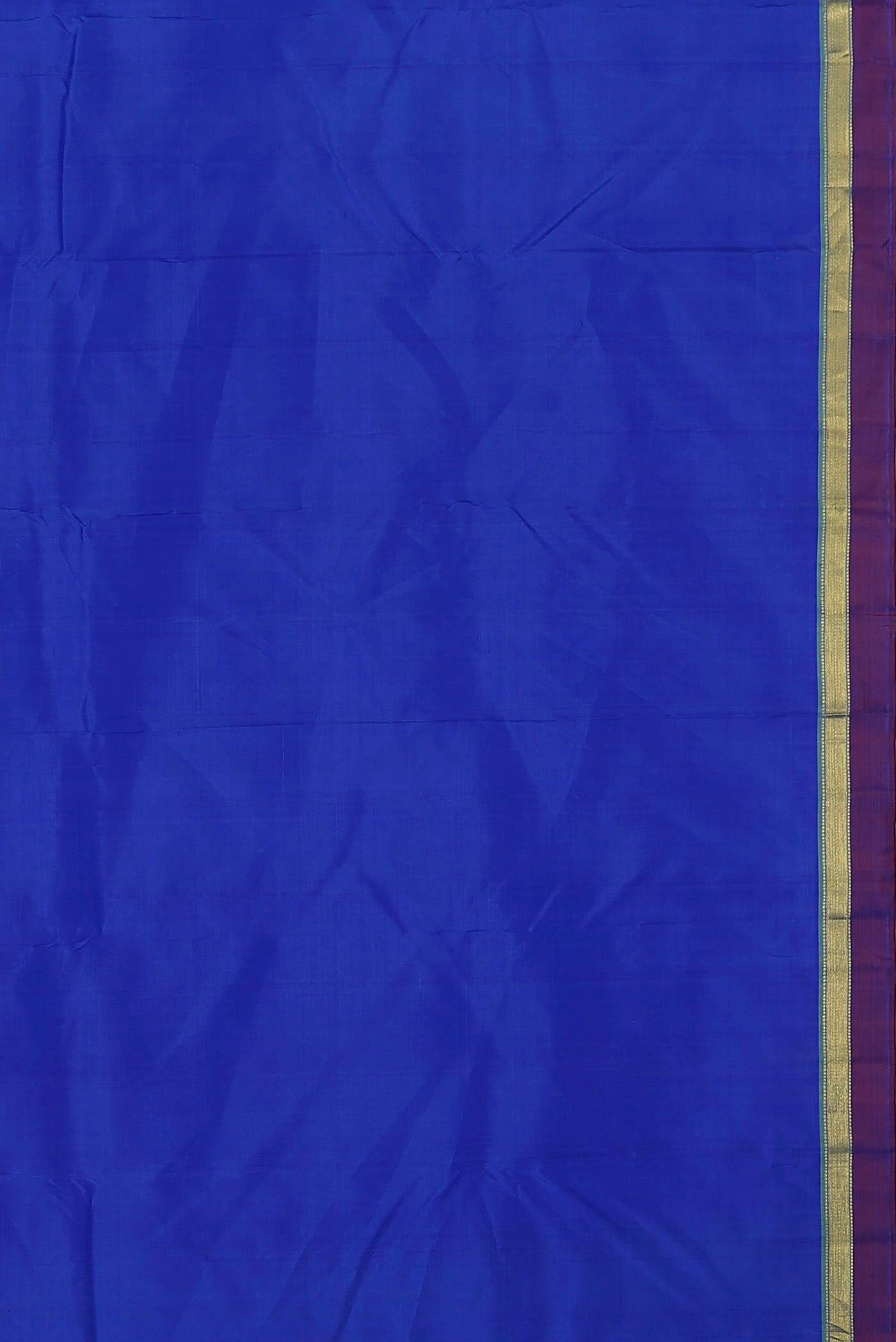 Blue Kanchipuram Silk Saree