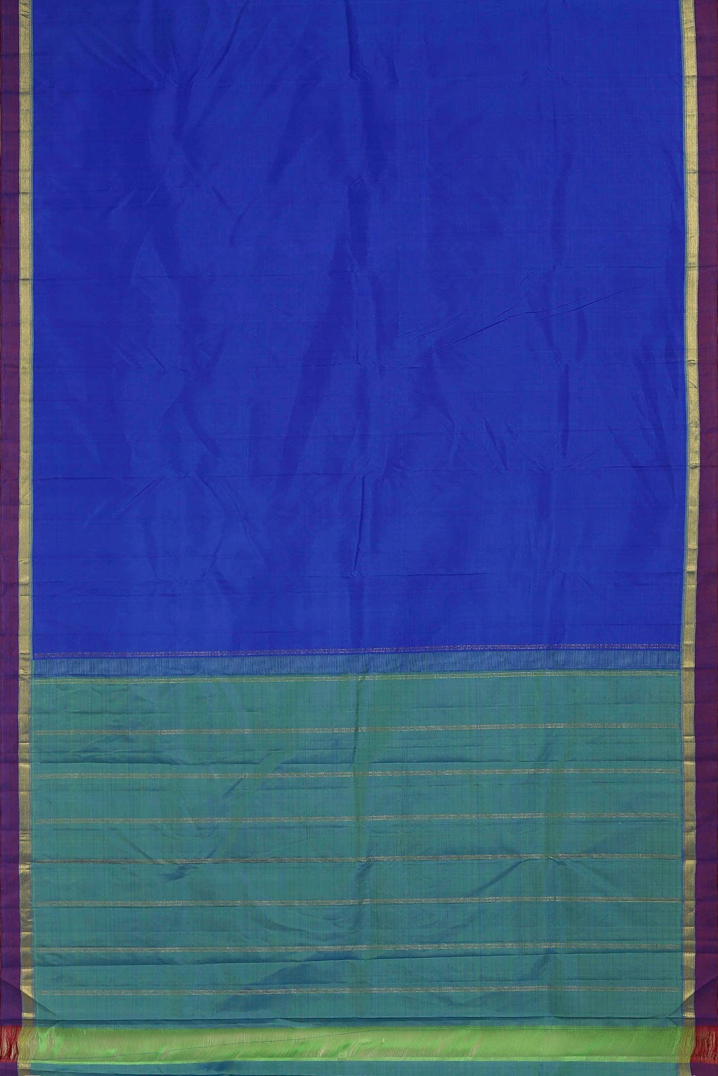 Blue Kanchipuram Silk Saree