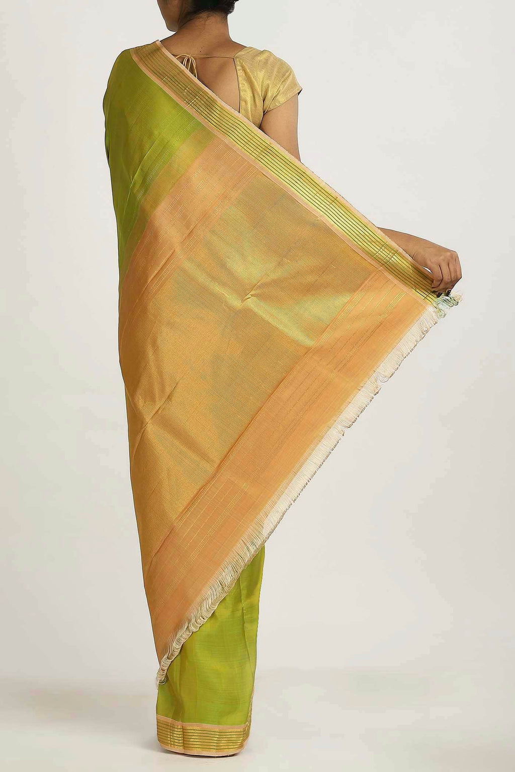 Green Kanchipuram Silk Saree