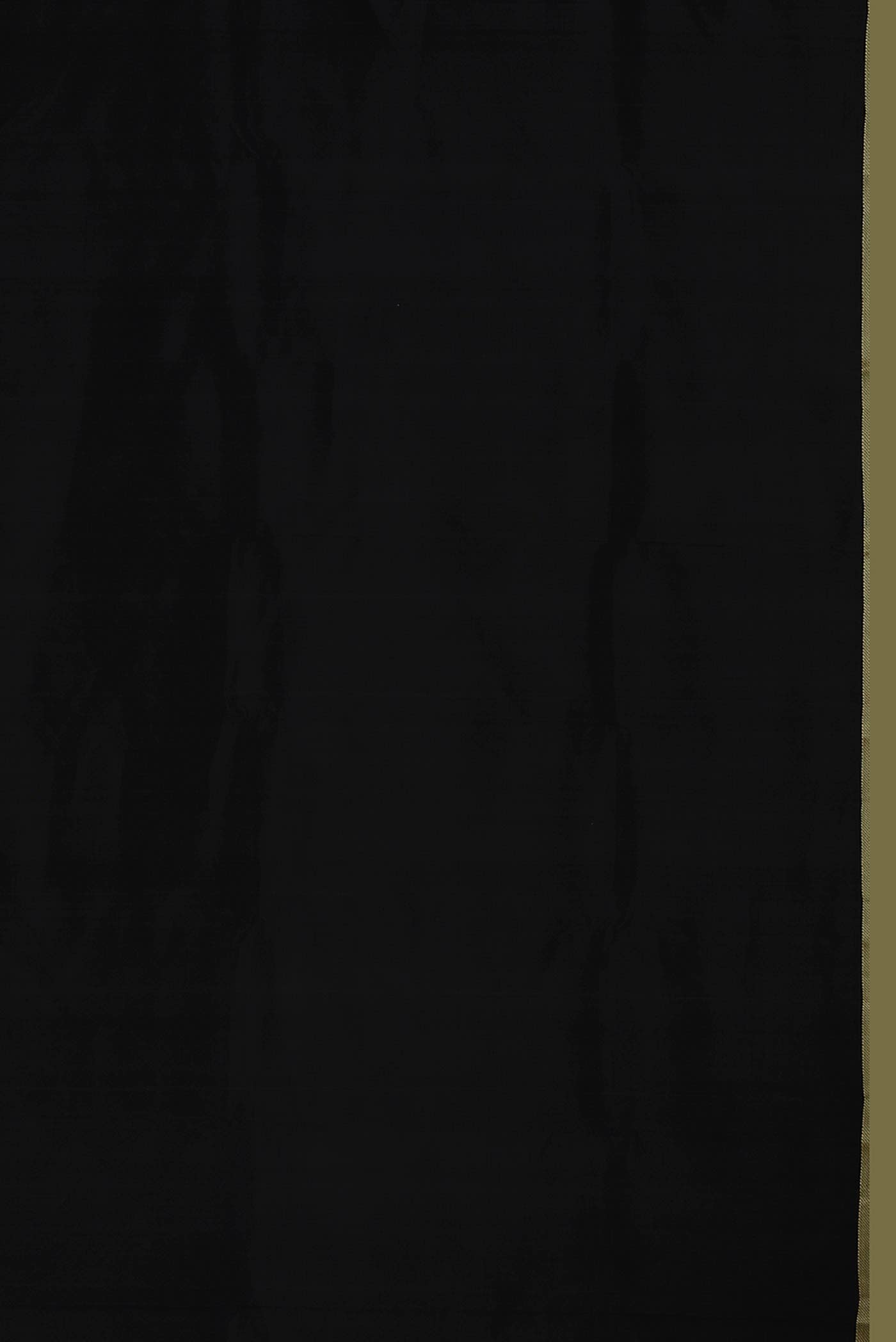 Black Kanchipuram Silk Saree