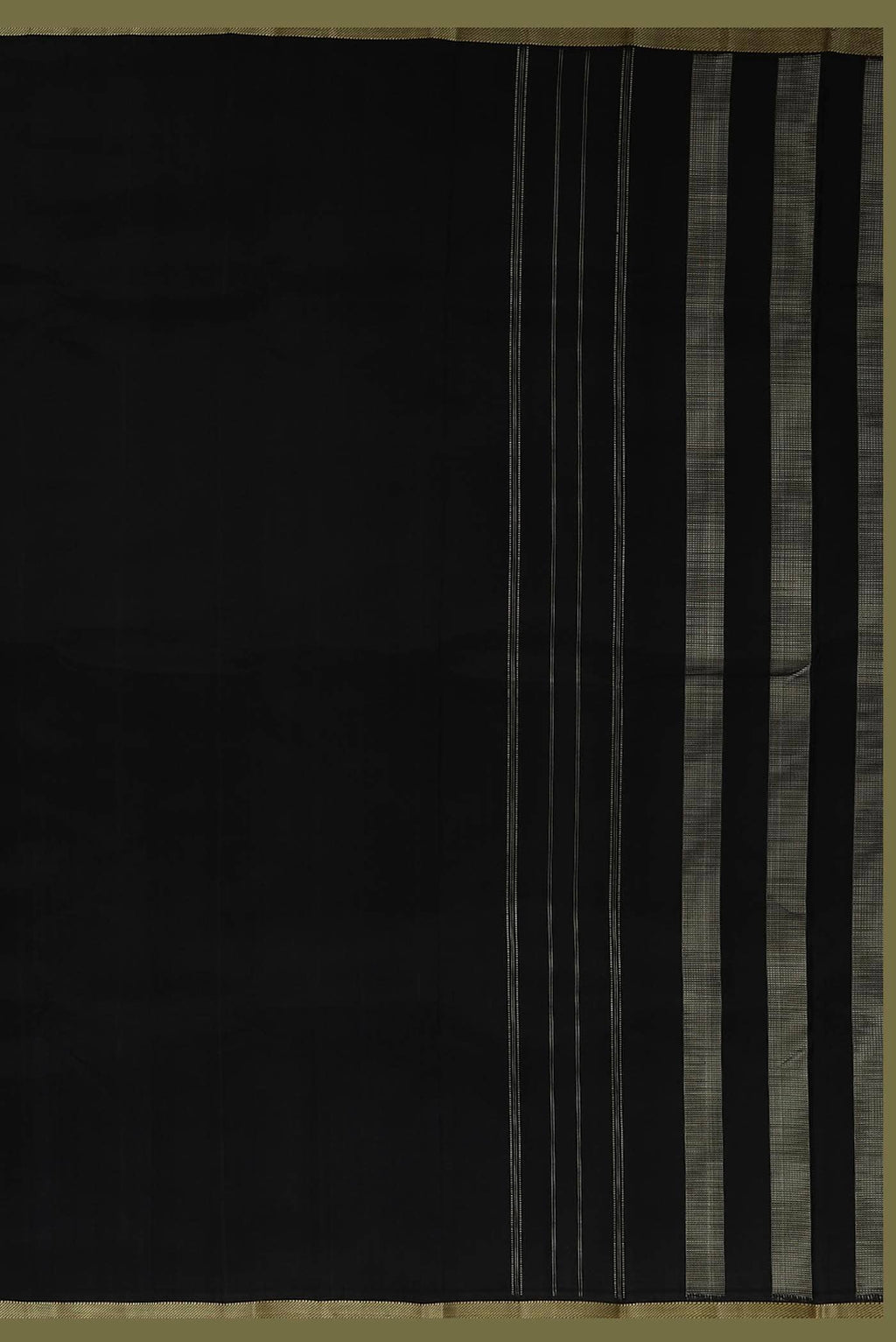 Black Kanchipuram Silk Saree