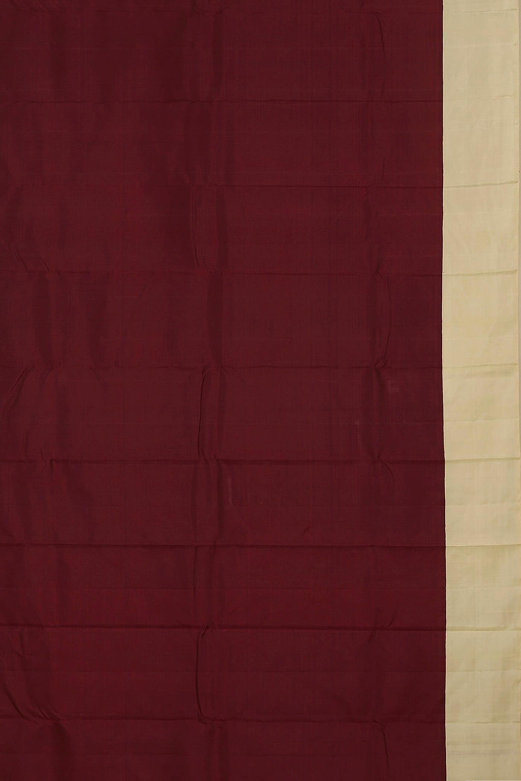 Maroon Kanchipuram Silk Saree