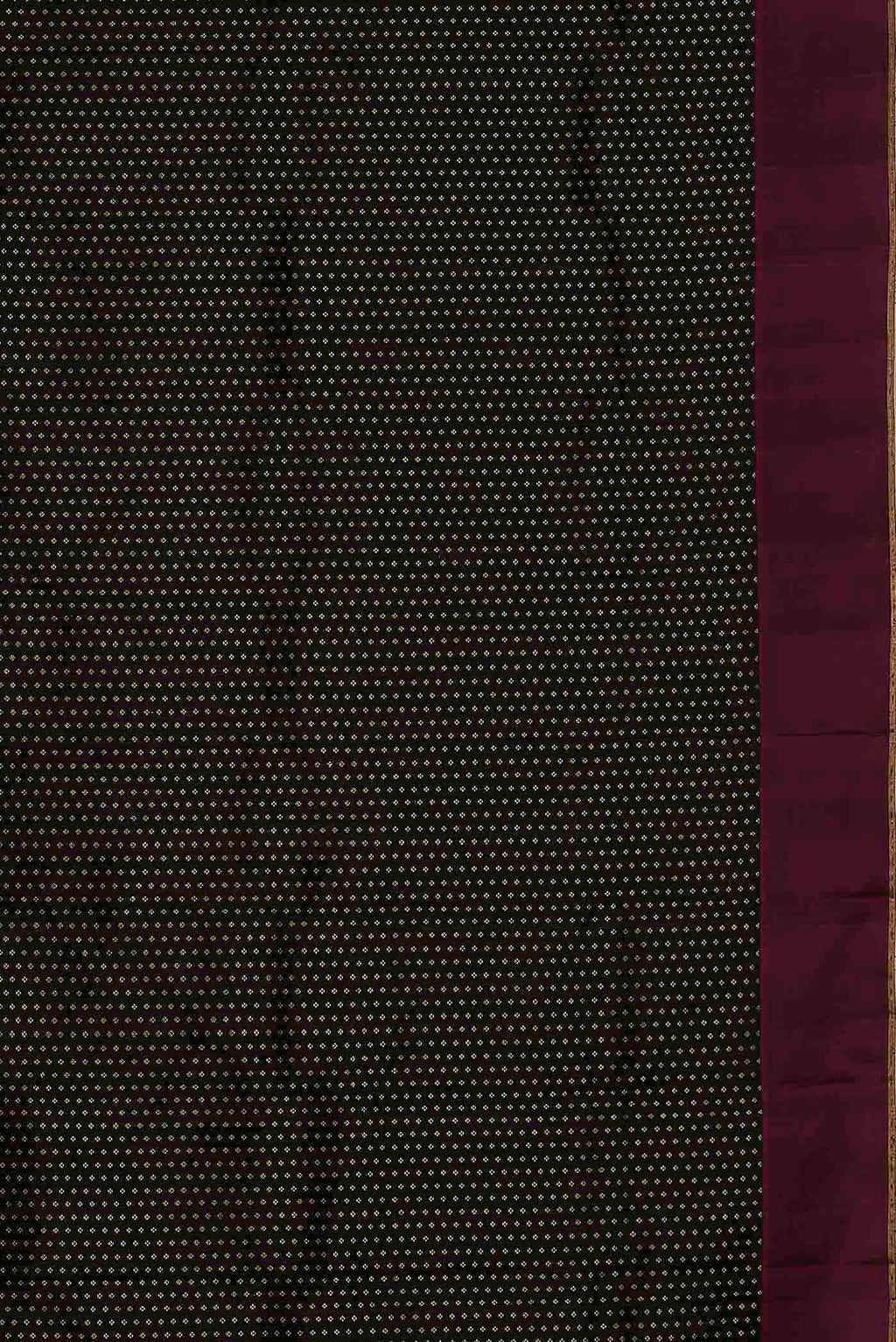 Black Kanchipuram Silk Saree