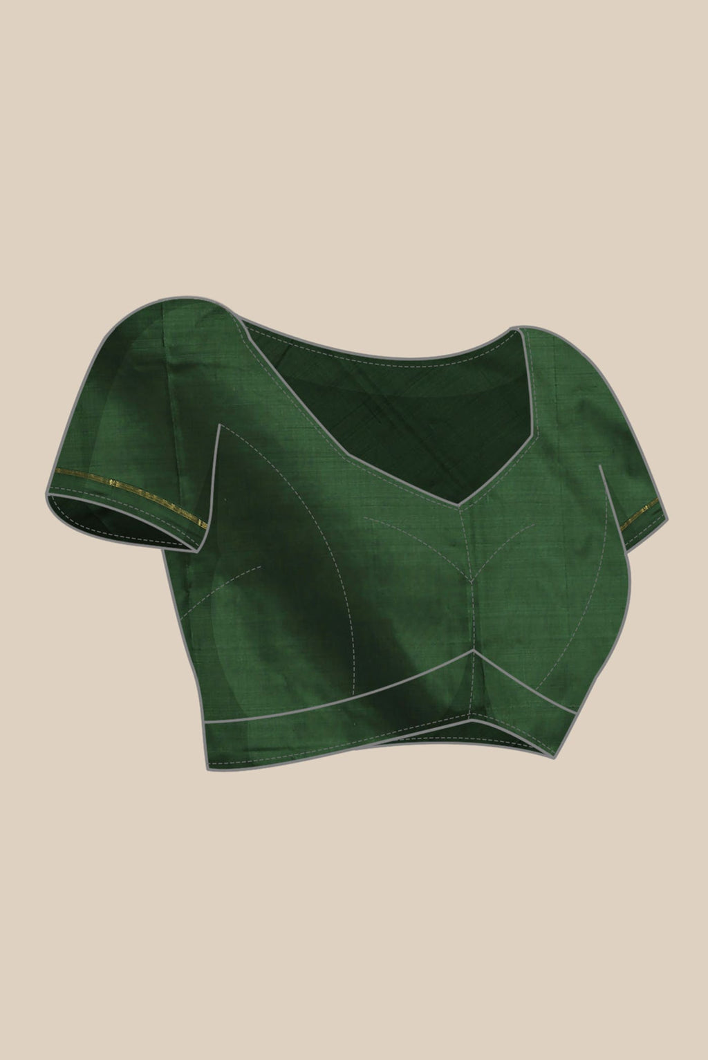 Green Kanchipuram Silk Saree