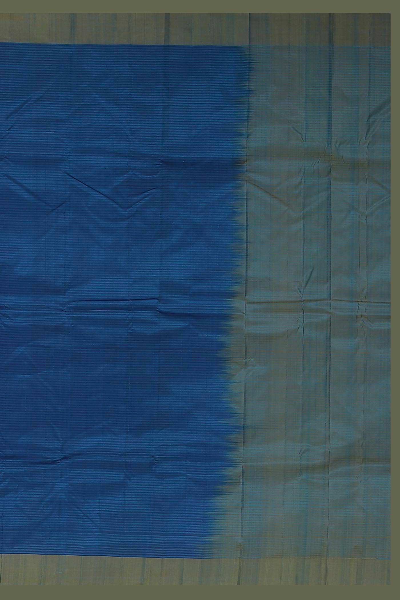 Blue Kanchipuram Silk Saree