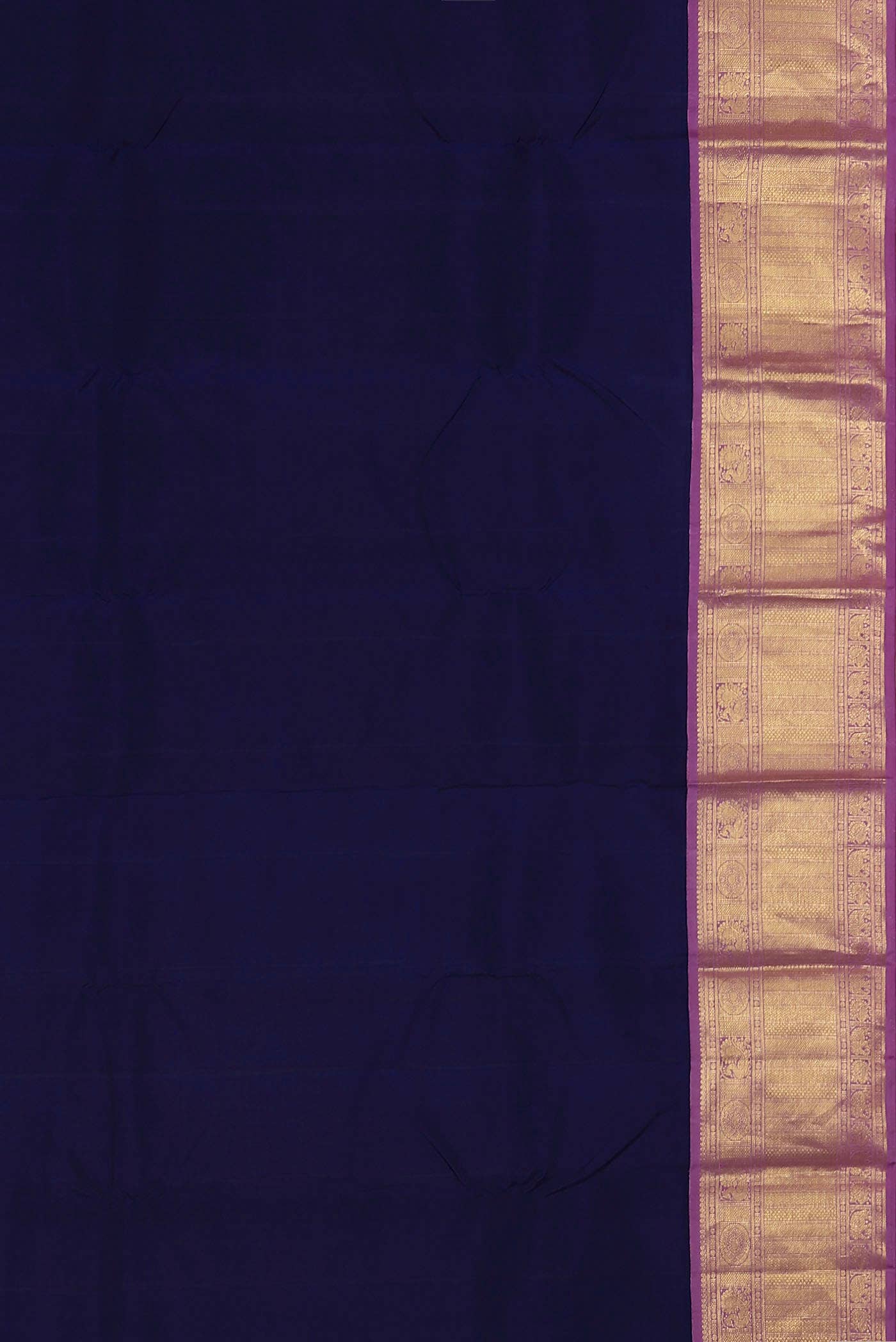 Blue Kanchipuram Silk Saree