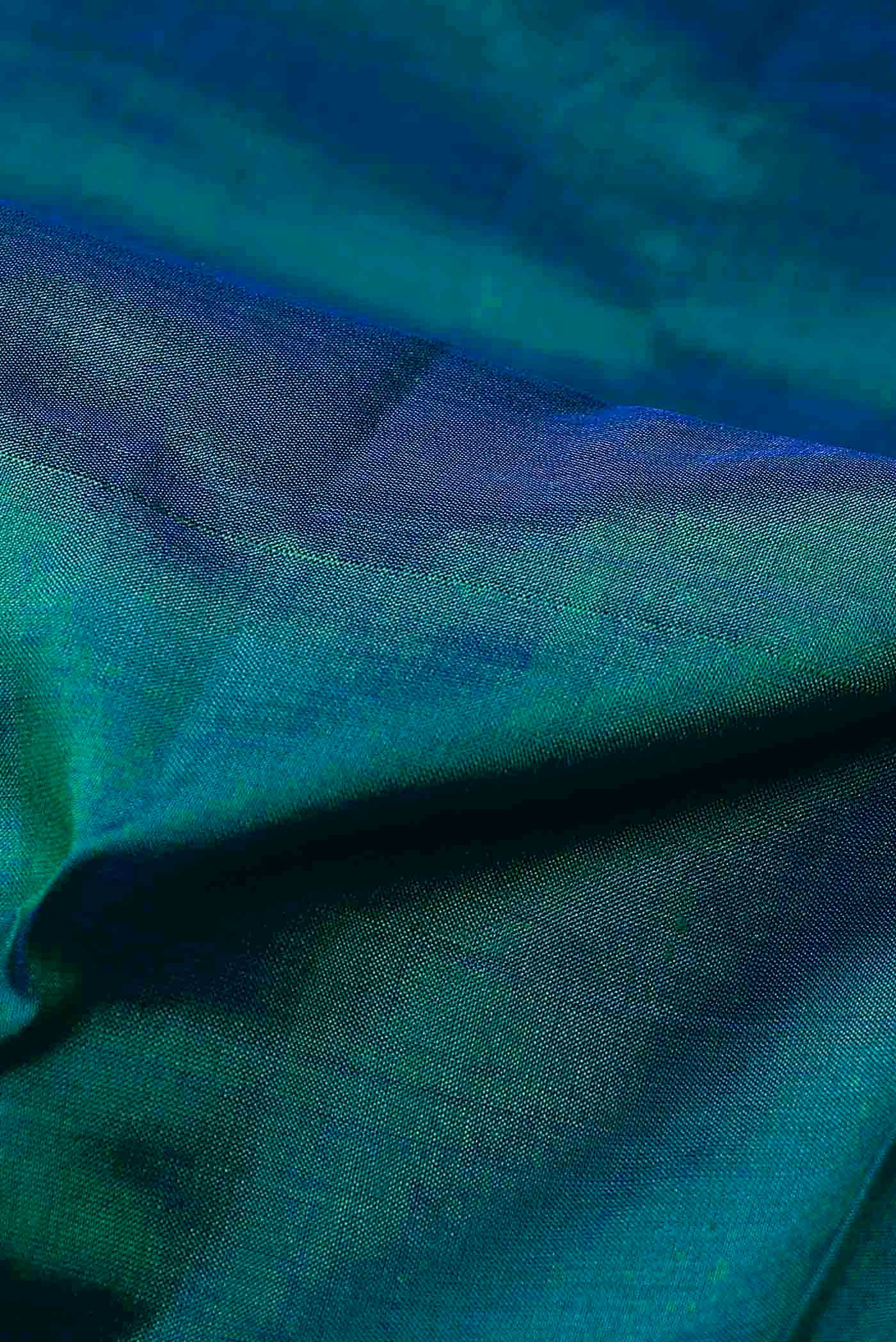 Blue Kanchipuram Silk Saree