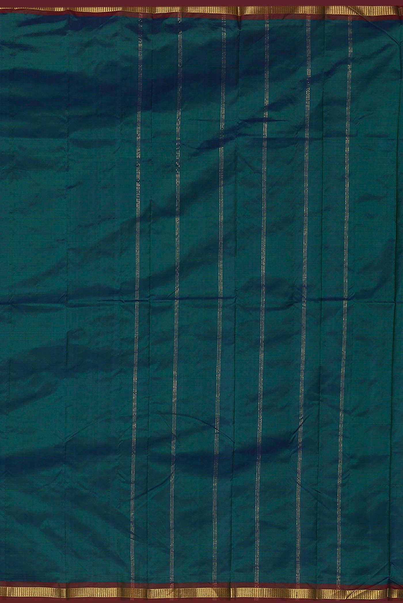 Blue Kanchipuram Silk Saree