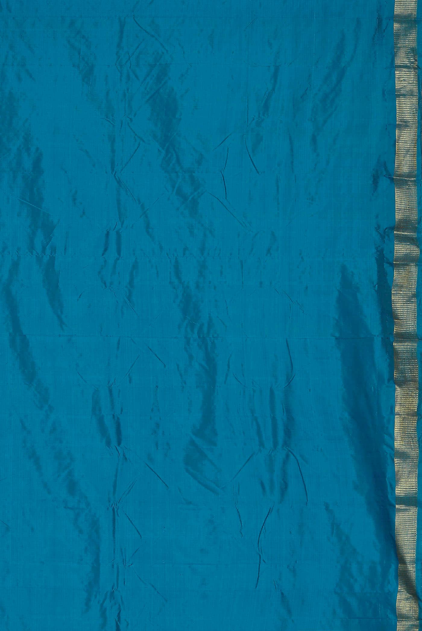 Blue Kanchipuram Silk Saree