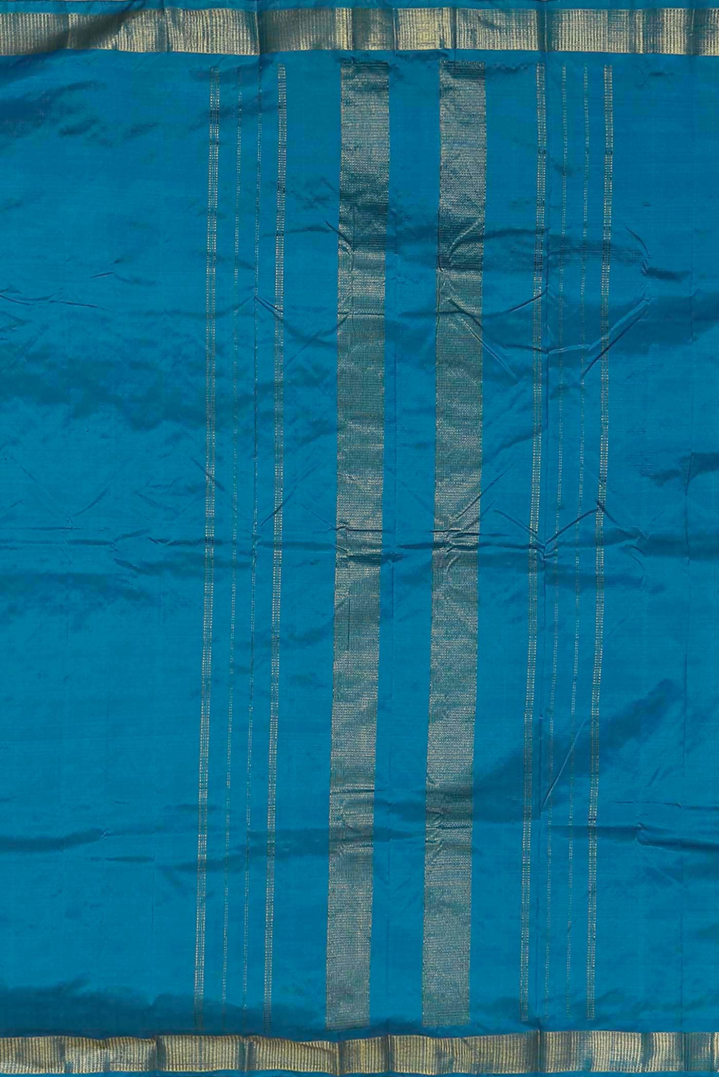 Blue Kanchipuram Silk Saree