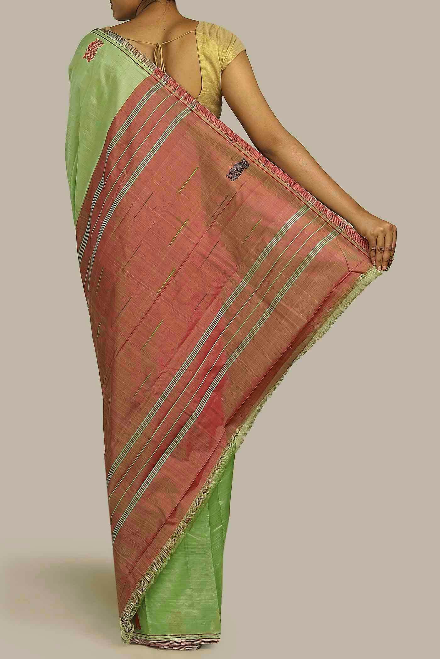 Green Kanchipuram Silk Saree