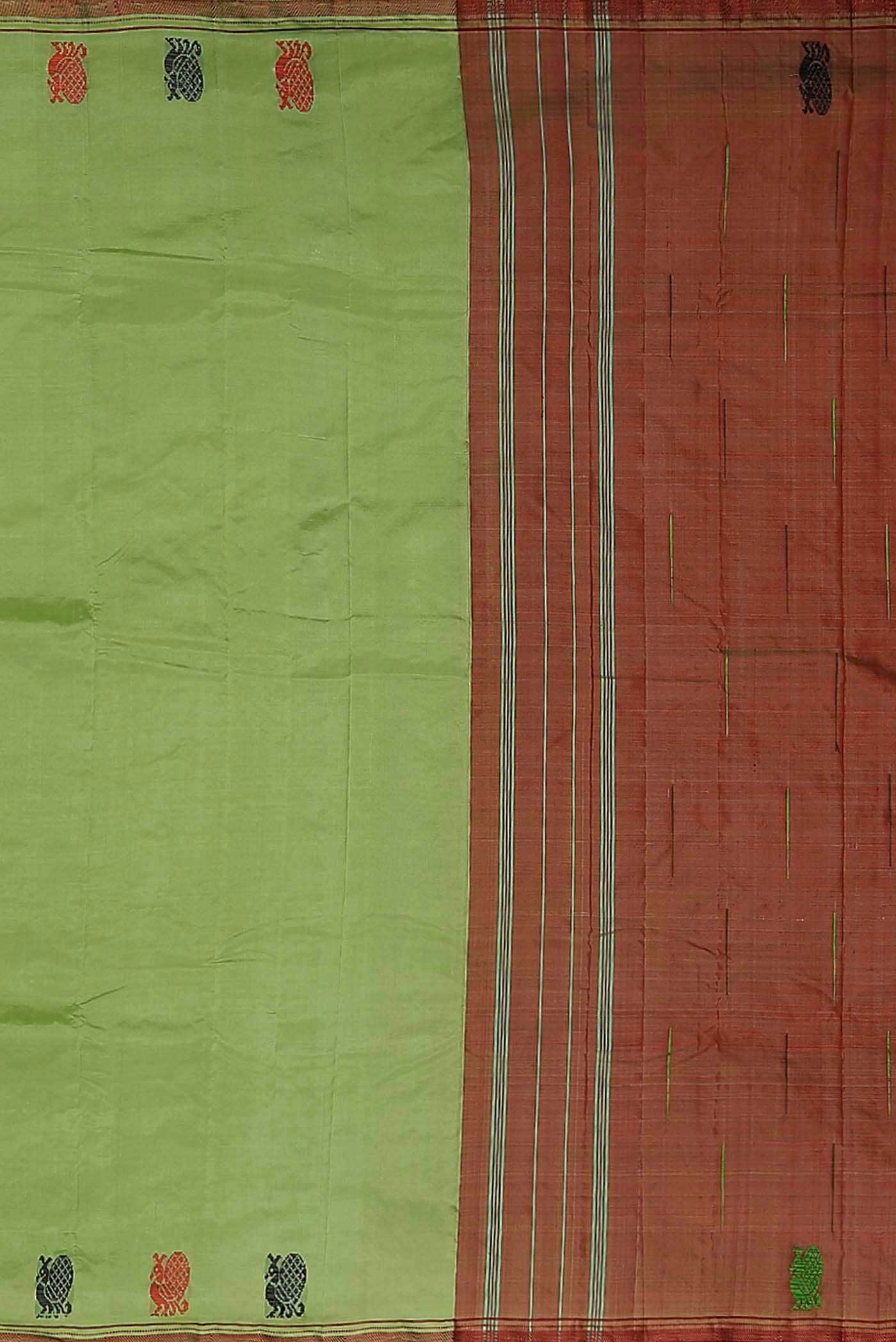 Green Kanchipuram Silk Saree
