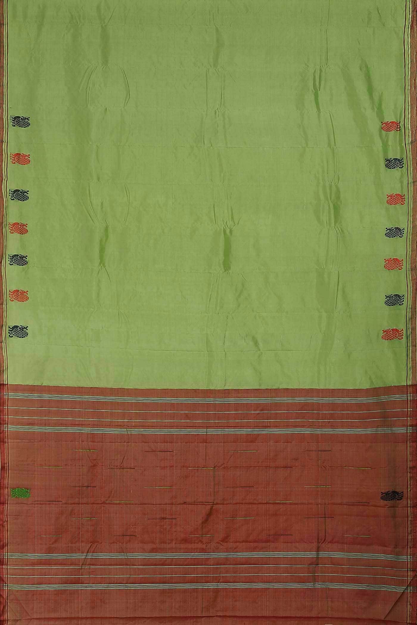 Green Kanchipuram Silk Saree