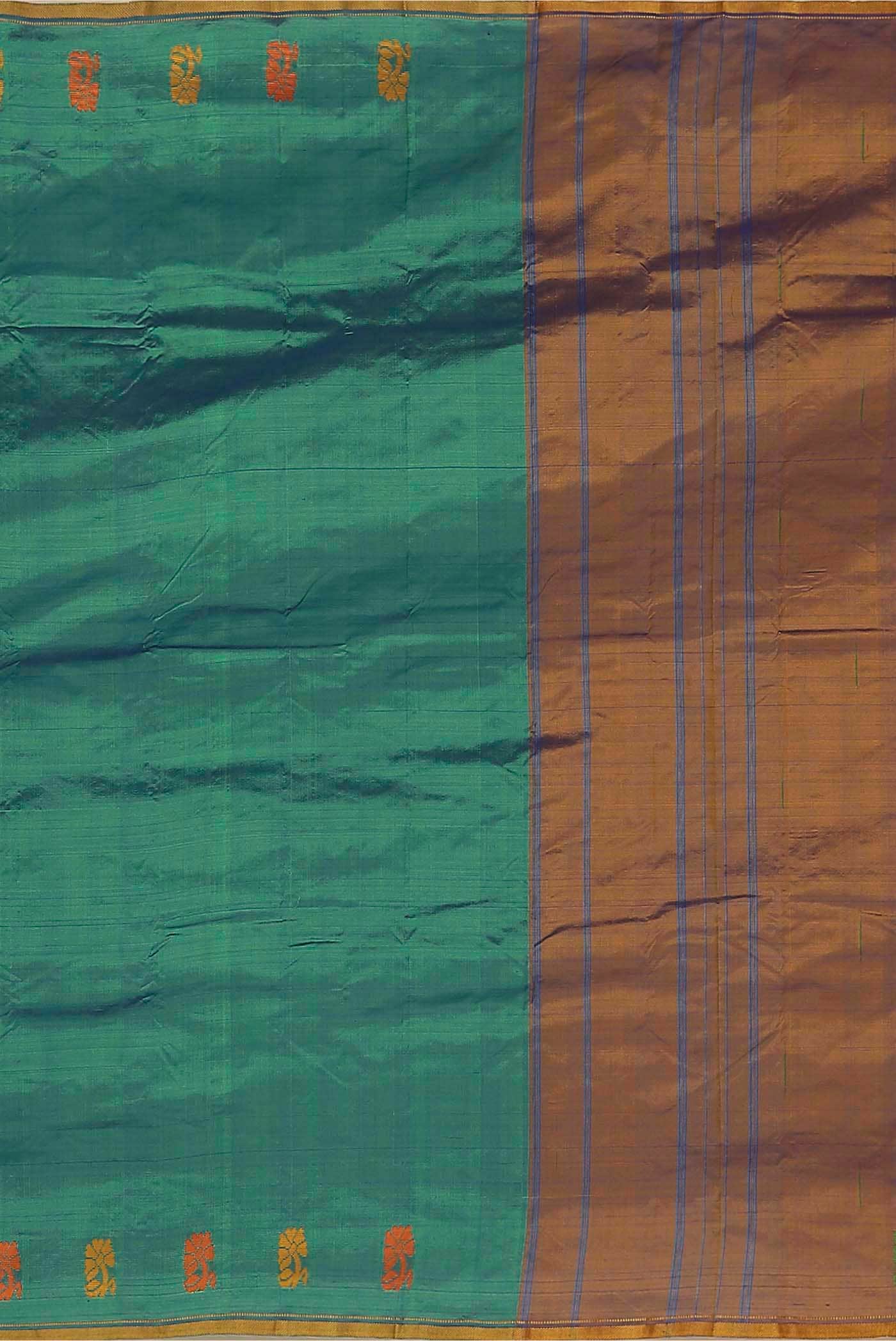 Green Kanchipuram Silk Saree