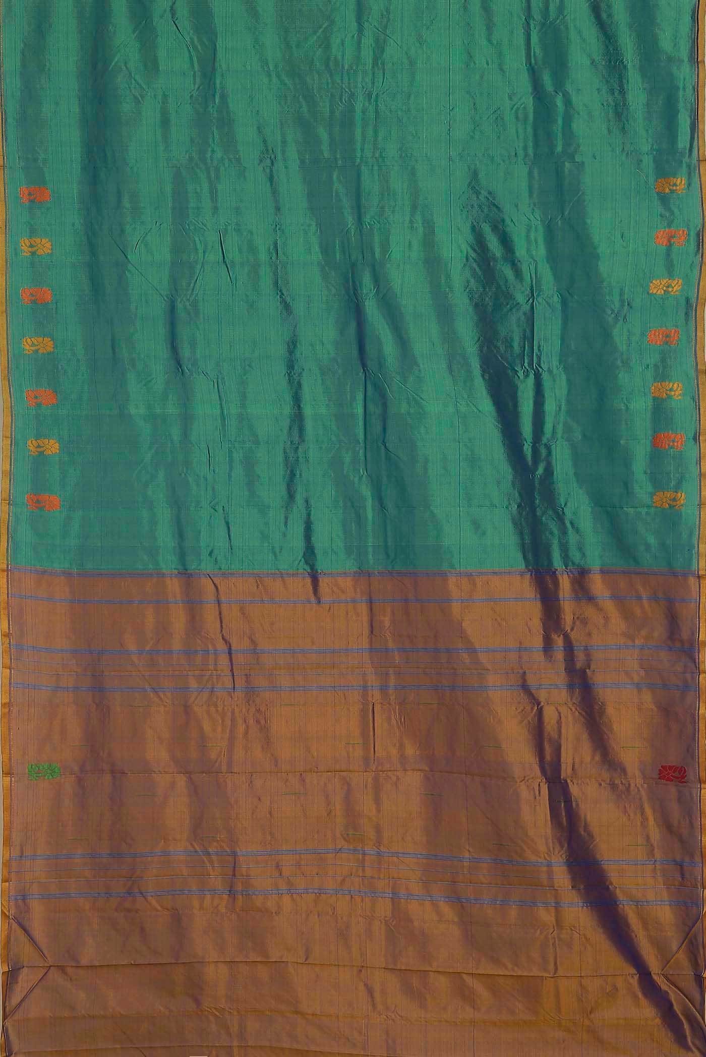 Green Kanchipuram Silk Saree