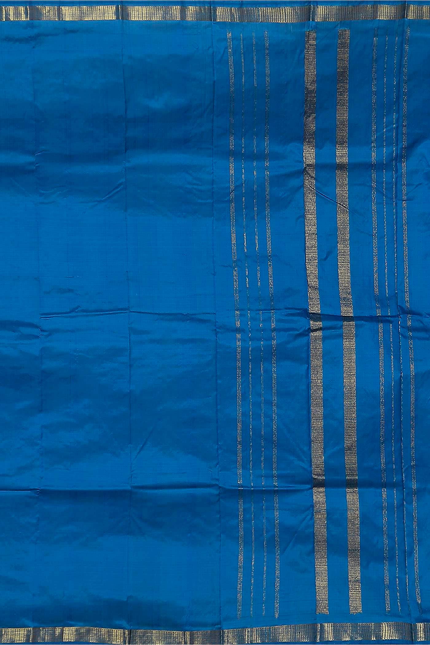 Blue Kanchipuram Silk Saree